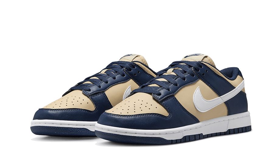 Nike Dunk Low Next Nature Midnight Navy Gold – limitierter Sneaker bei Shade Studios