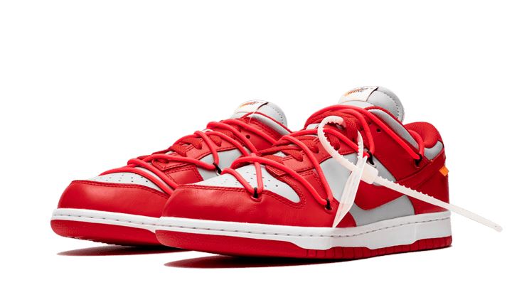 Nike Dunk Low Off-White University Red – limitierter Sneaker bei Shade Studios