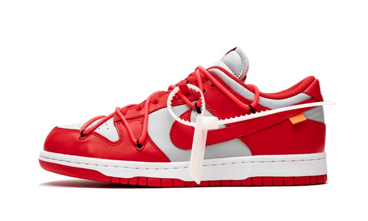 Nike Dunk Low Off-White University Red – limitierter Sneaker bei Shade Studios