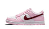 Nike Dunk Low Pink Red White - CW1590-601