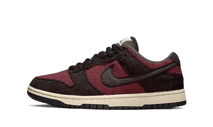 Nike Nike Dunk Low SE Fleece Burgundy Crush - DQ7579-600