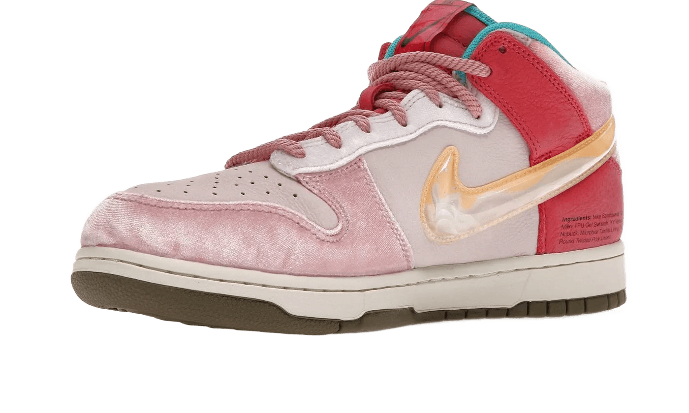 Nike Dunk Mid Social Status Free Lunch Strawberry Milk – limitierter Sneaker bei Shade Studios