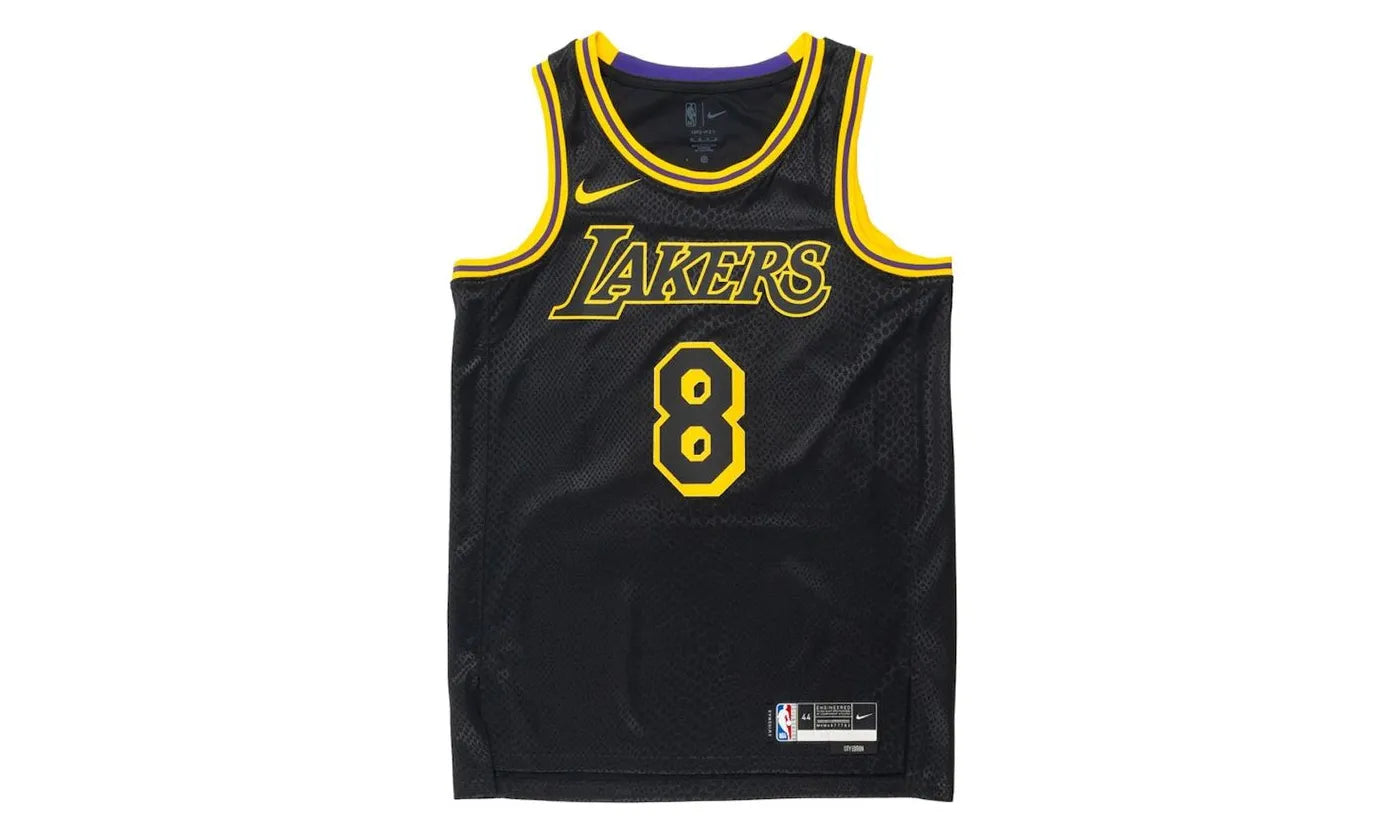 Nike Kobe Mamba Mentality Los Angeles Lakers City Edition Swingman Jersey (FW23) Black - FN7297-010