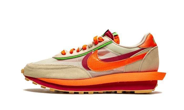 Nike LD Waffle Sacai Clot Net Orange Blaze – limitierter Sneaker bei Shade Studios