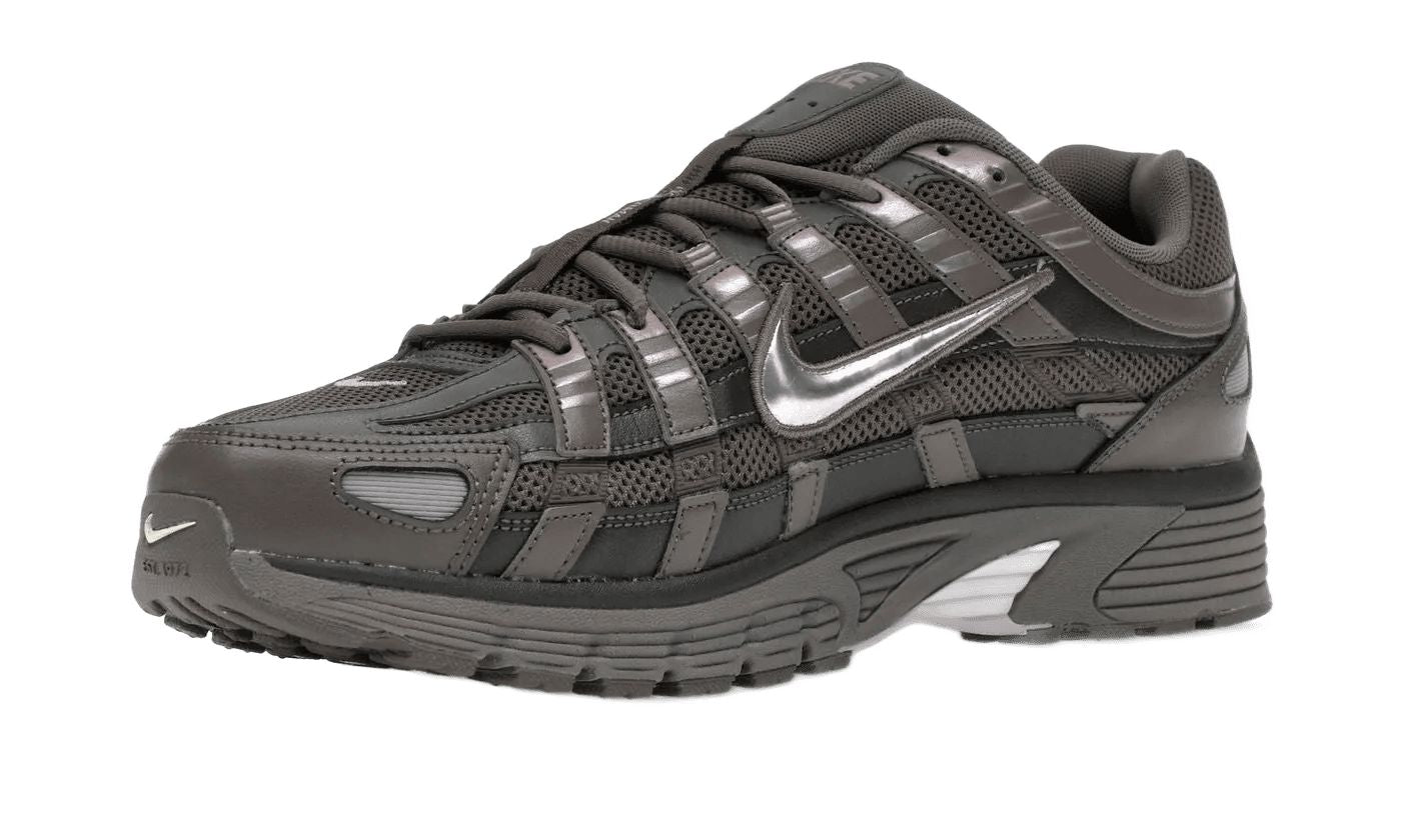 Nike P-6000 Cave Stone Medium Ash Flat Pewter Metallic Silver