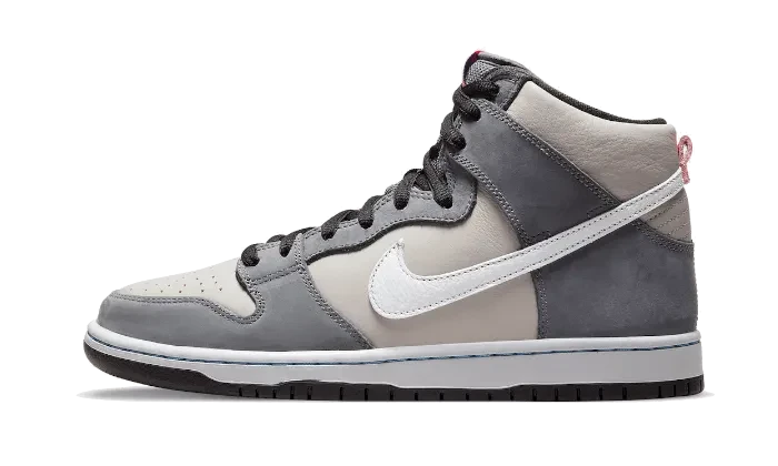 Nike SB Dunk High Medium Grey Pink – limitierter Sneaker bei Shade Studios