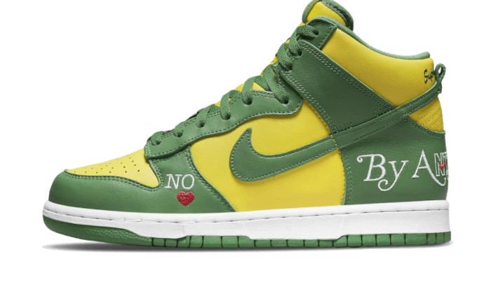 Nike SB Dunk High Supreme By Any Means Brazil – limitierter Sneaker bei Shade Studios