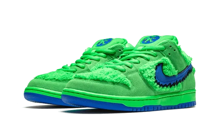 Nike SB Dunk Low Grateful Dead Bears Green – limitierter Sneaker bei Shade Studios