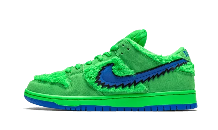 Nike SB Dunk Low Grateful Dead Bears Green – limitierter Sneaker bei Shade Studios