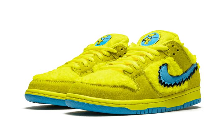 Nike SB Dunk Low Grateful Dead Bears Yellow – limitierter Sneaker bei Shade Studios