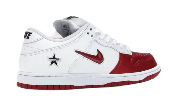 SB Dunk Low Supreme Jewel Swoosh Red - CK3480-600