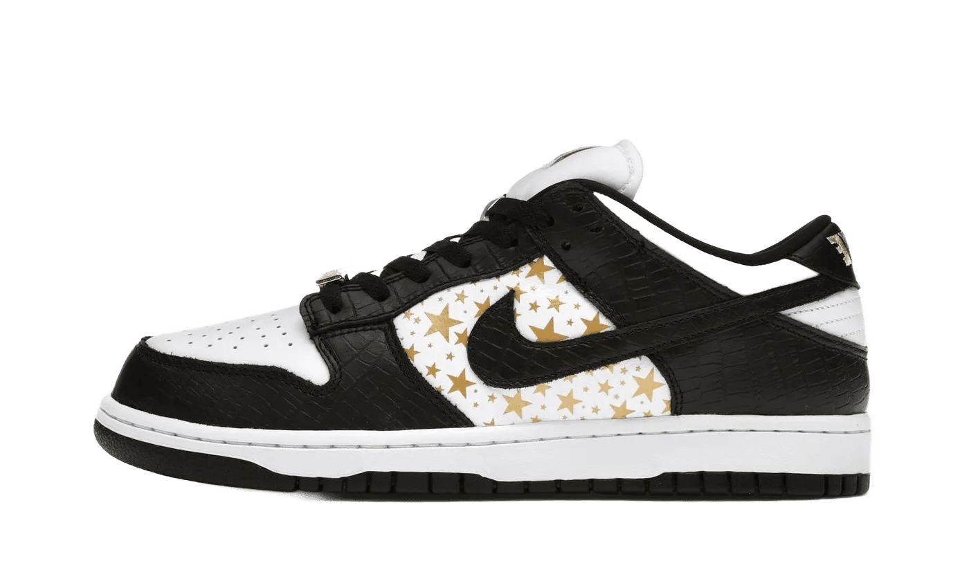 SB Dunk Low Supreme Stars Black (2021) - DH3228-102