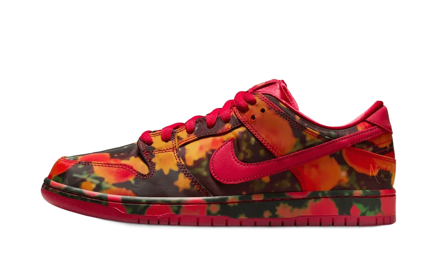 SB Dunk Low The Wizard of Oz Poppy Field - FZ1291-600