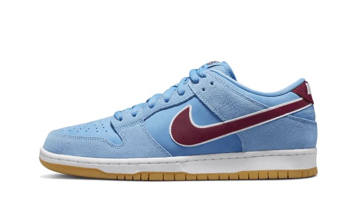 Nike SB Dunk Low Valour Blue Team Maroon – limitierter Sneaker bei Shade Studios