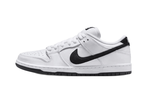 SB Dunk Low White Black - HF3704-100