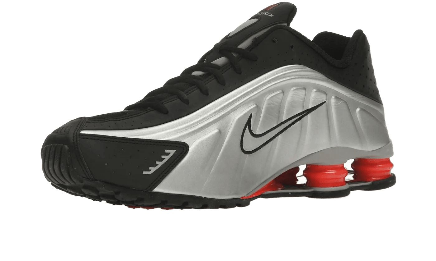Nike Shox R4 Black Metallic Silver (2025)