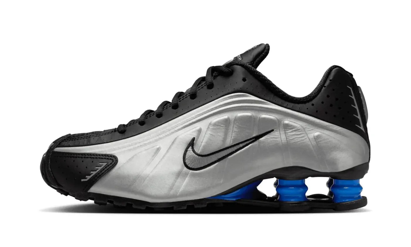 Nike Shox R4 Metallic Silver Black Racer Blue – limitierter Sneaker bei Shade Studios
