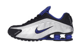 Nike Shox R4 Racer Blue Metallic Silver