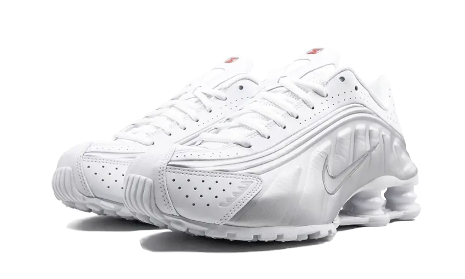 Nike Nike Shox R4 White Metallic Silver - AR3565-101