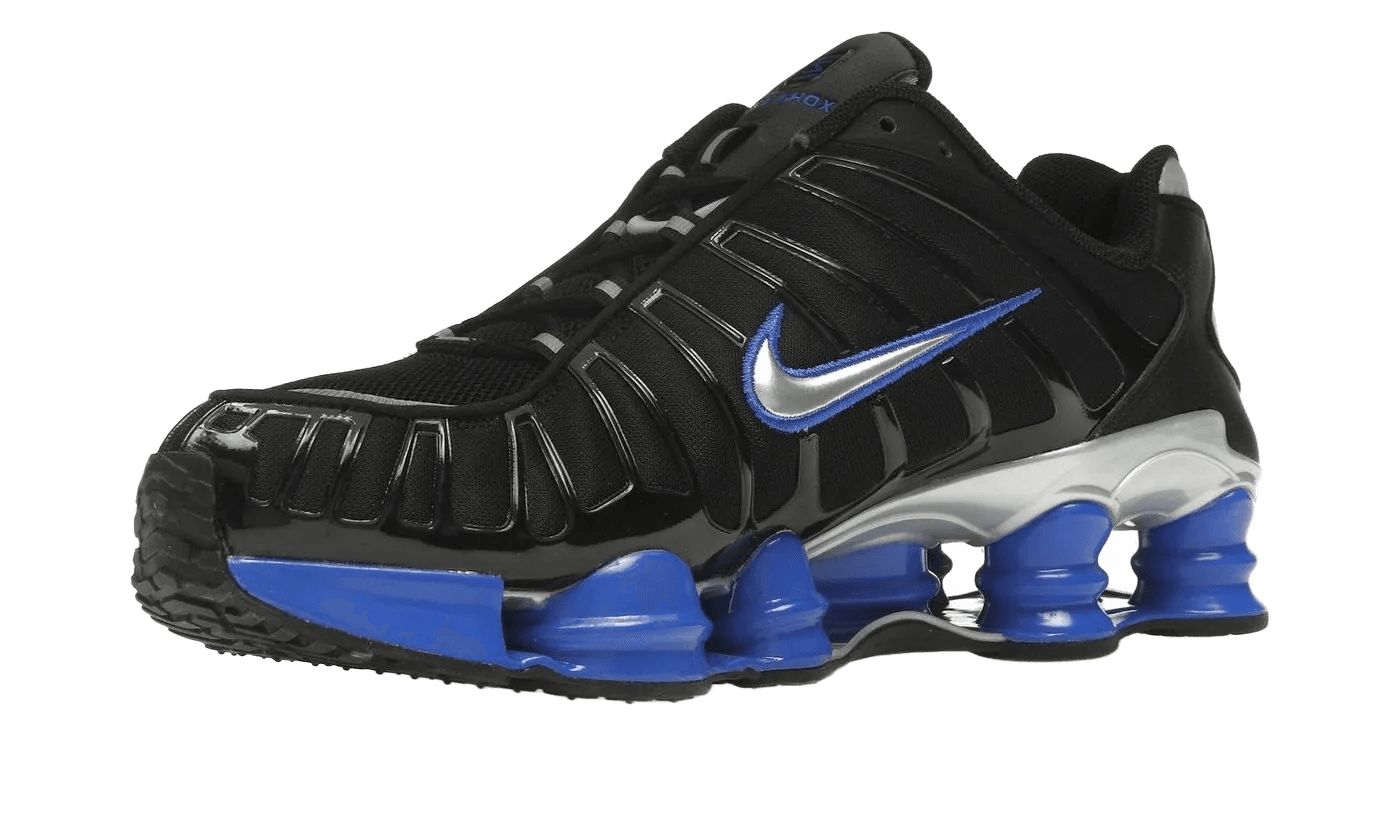 Nike Shox TL Black Racer Blue Metallic Silver
