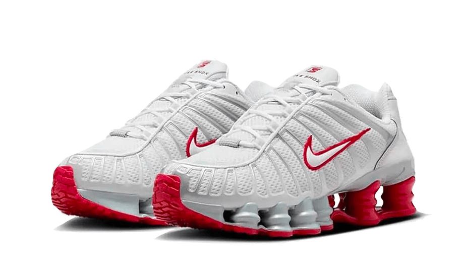 Nike Shox TL Platinum Tint Gym Red – limitierter Sneaker bei Shade Studios