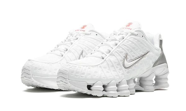 Nike Nike Shox TL White Metallic Silver Max Orange - AR3566-100 / AV3595-100