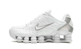Nike Shox TL White Metallic Silver Max Orange