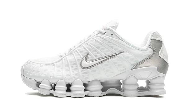 Nike Nike Shox TL White Metallic Silver Max Orange - AR3566-100 / AV3595-100