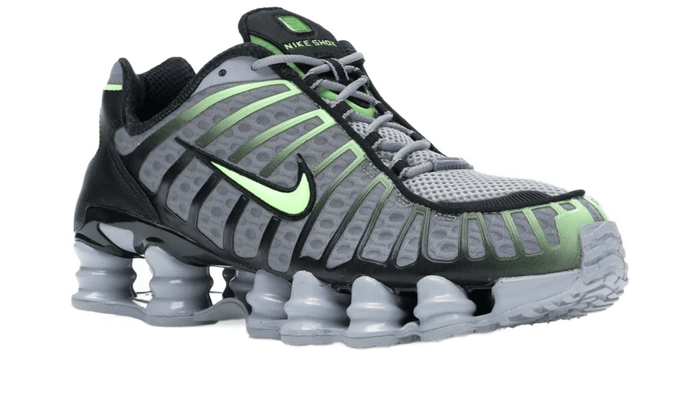 Nike Shox TL Wolf Grey Lime Blast – limitierter Sneaker bei Shade Studios