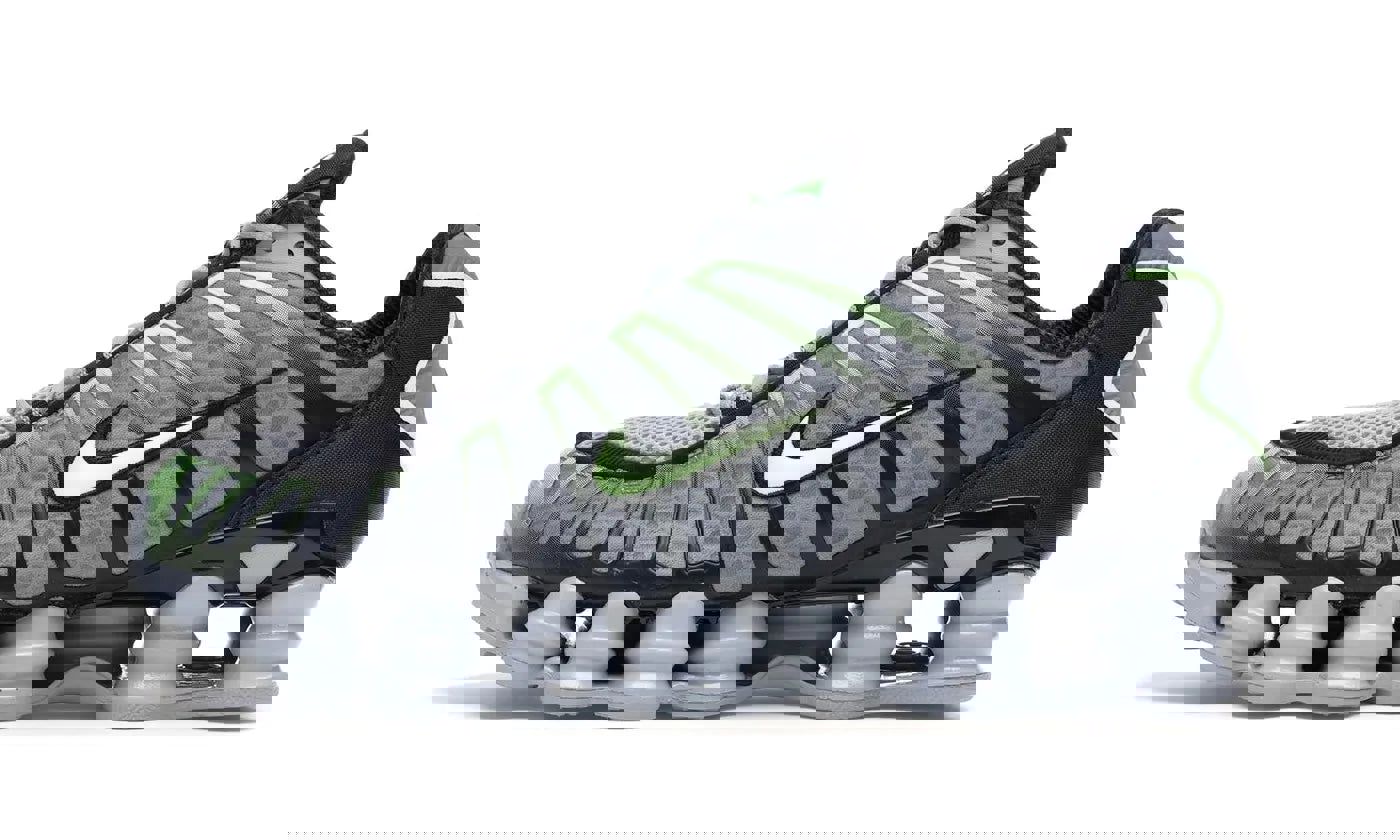 Nike Shox TL Wolf Grey Lime Blast