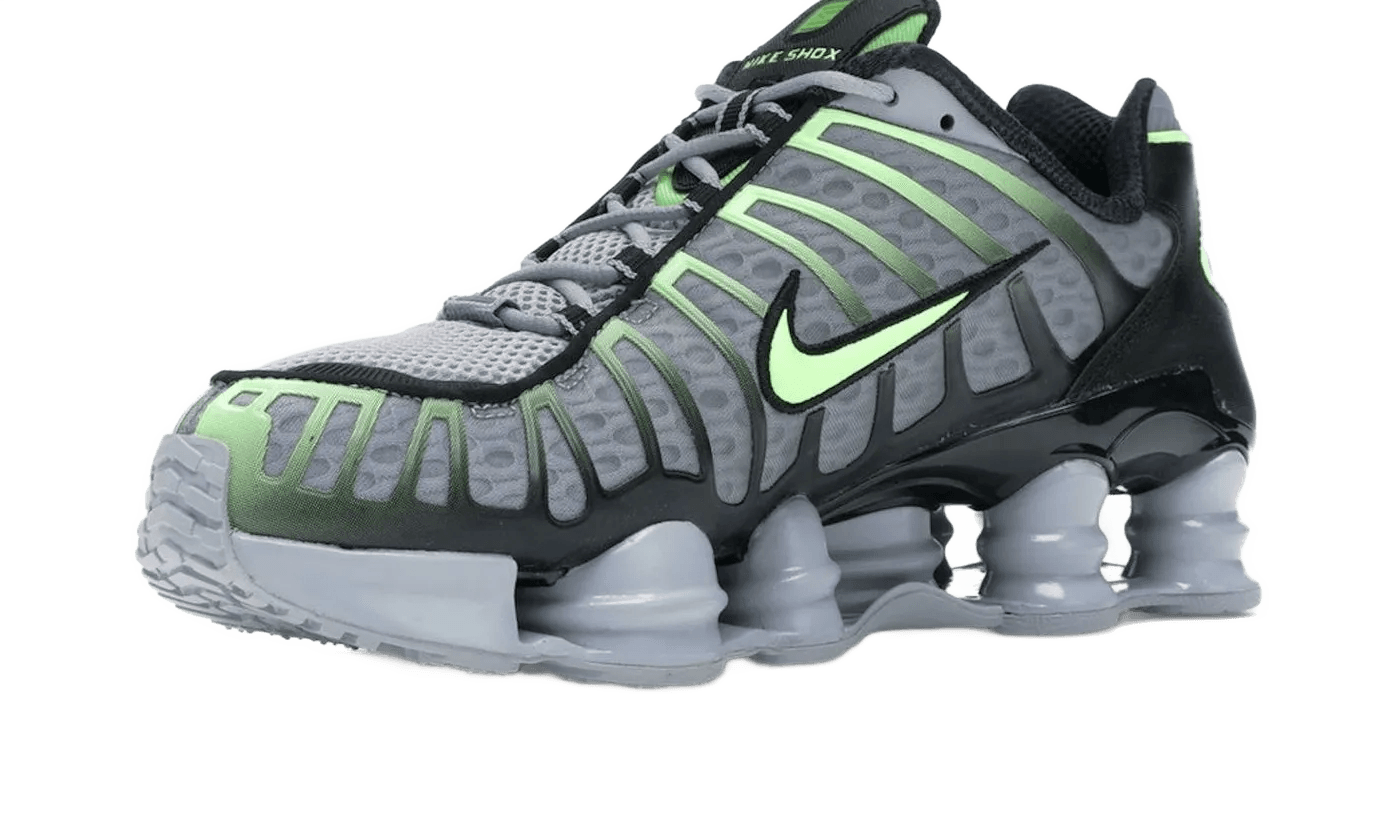 Nike Shox TL Wolf Grey Lime Blast – limitierter Sneaker bei Shade Studios