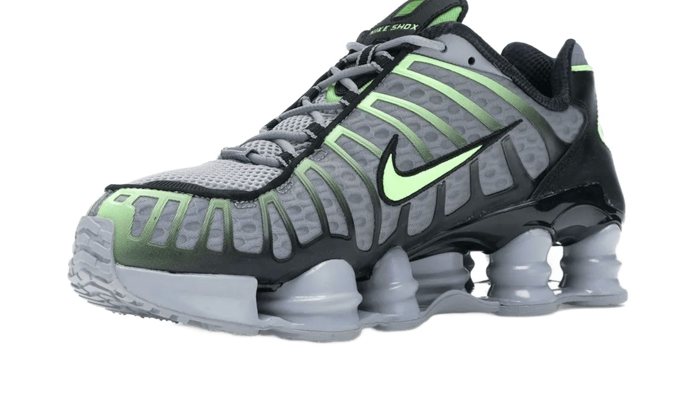 Nike Shox TL Wolf Grey Lime Blast