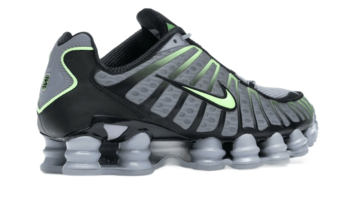 Nike Shox TL Wolf Grey Lime Blast – limitierter Sneaker bei Shade Studios