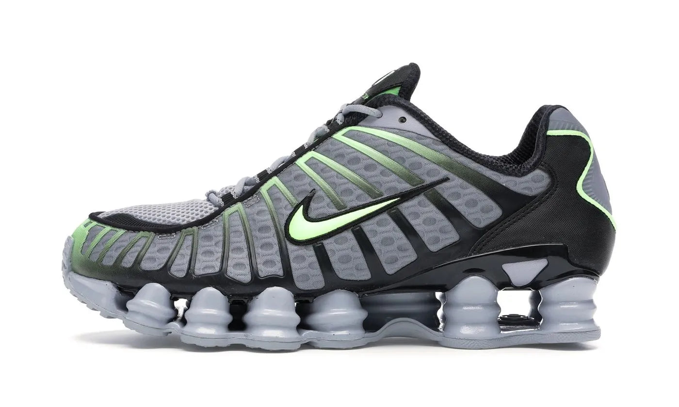 Nike Shox TL Wolf Grey Lime Blast – limitierter Sneaker bei Shade Studios