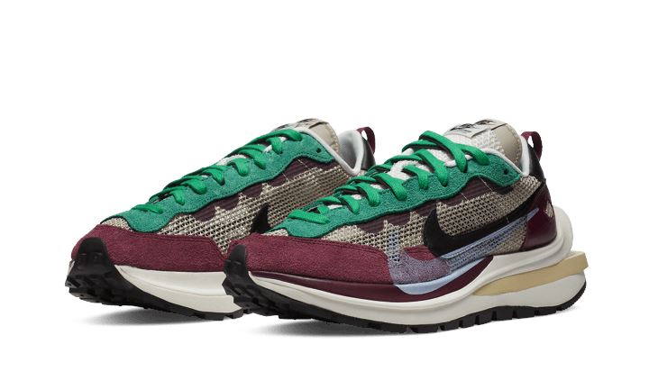 Nike Vaporwaffle Sacai Villain Red Neptune Green – limitierter Sneaker bei Shade Studios