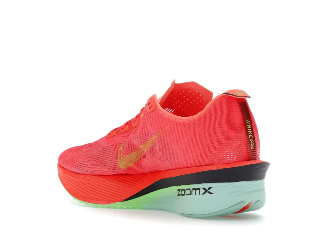 ZoomX Vaporfly Next% 4 Bright Crimson Mint Foam Cave Purple Lime Blast - HF6414-600
