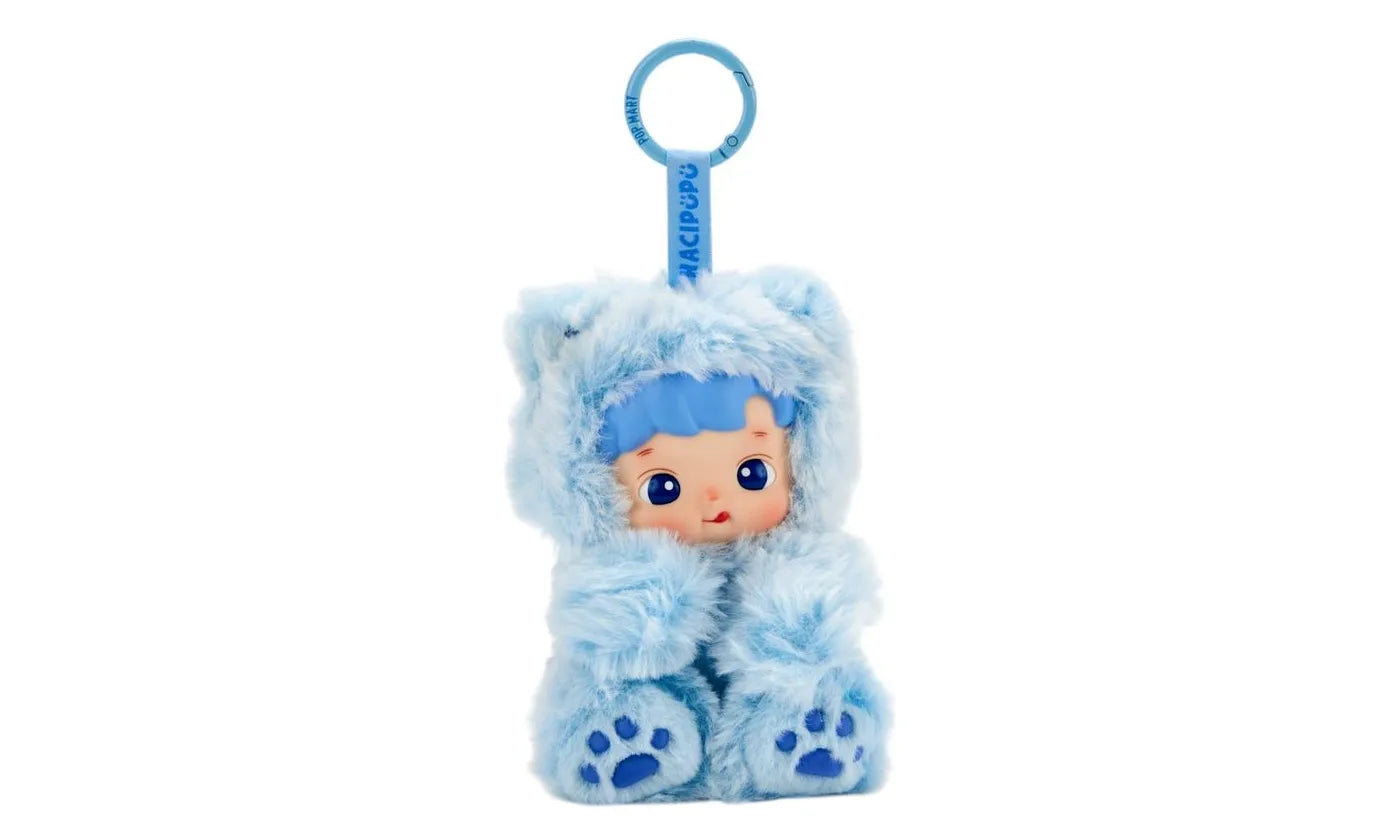 Pop Mart HACIPUPU Gummy Bear Series Vinyl Blueberry Flavor Plush Pendant - PM-PMHGBS-MULTI
