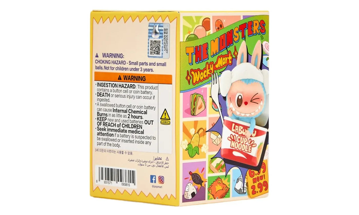 Pop Mart Labubu The Monsters Wacky Mart Series Figure Single Blind Box - PM-PMLTMW-MULTI