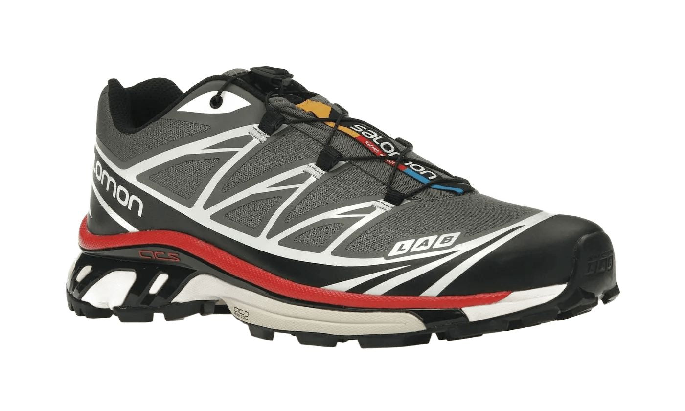 Salomon XT-6 Pewter Aurora Red
