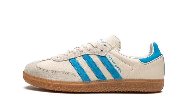 Adidas Samba OG Sporty & Rich Beige Blue – limitierter Sneaker bei Shade Studios
