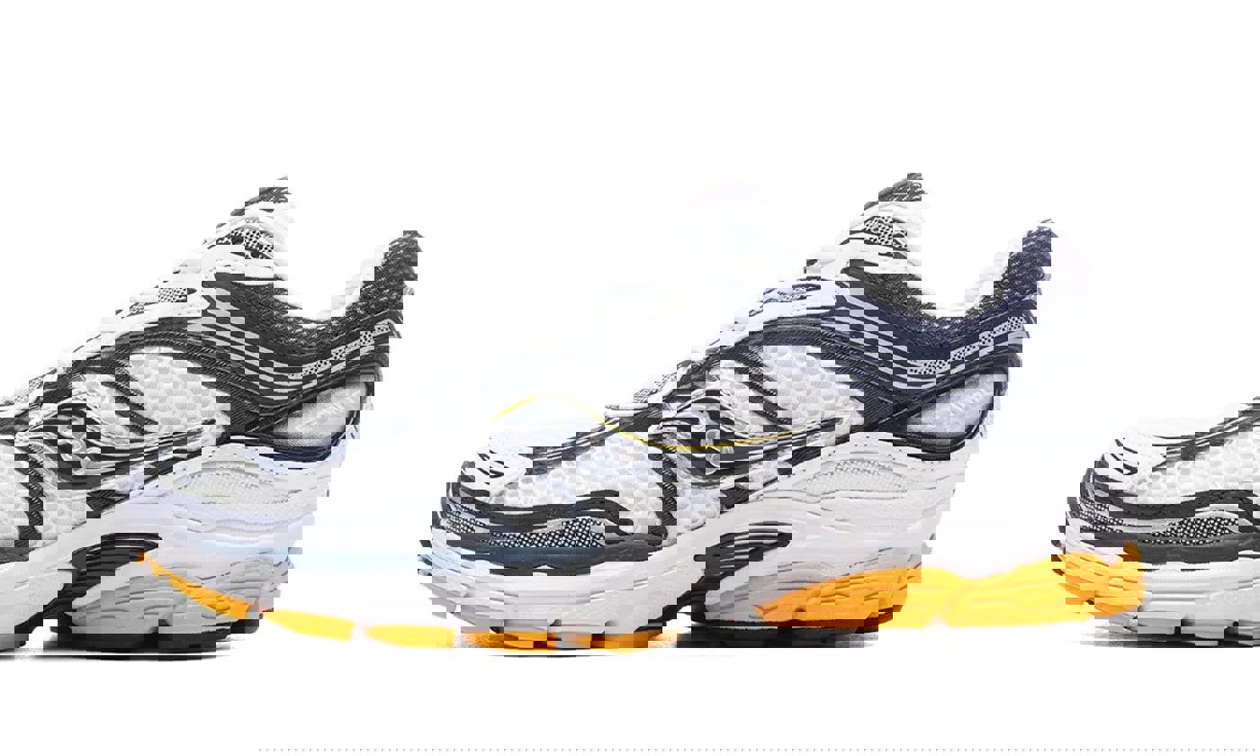 Saucony ProGrid Omni 9 White Navy Yellow