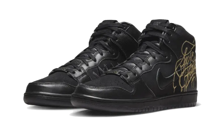 SB Dunk High FAUST Black Gold - DH7755-001