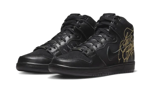 SB Dunk High FAUST Black Gold - DH7755-001