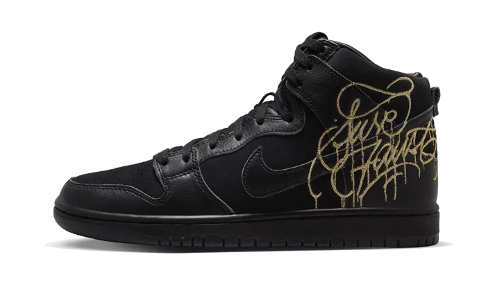 SB Dunk High FAUST Black Gold - DH7755-001