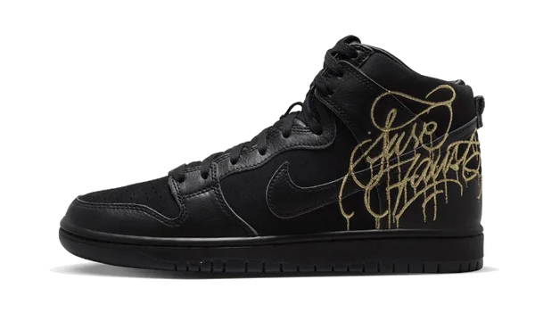 SB Dunk High FAUST Black Gold - DH7755-001