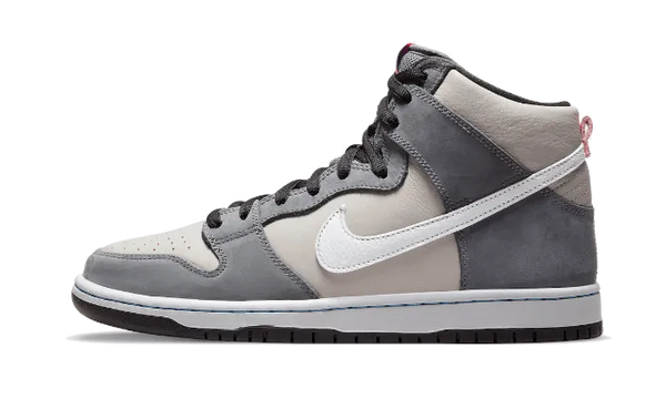 Nike SB Dunk High Medium Grey Pink - DJ9800-001