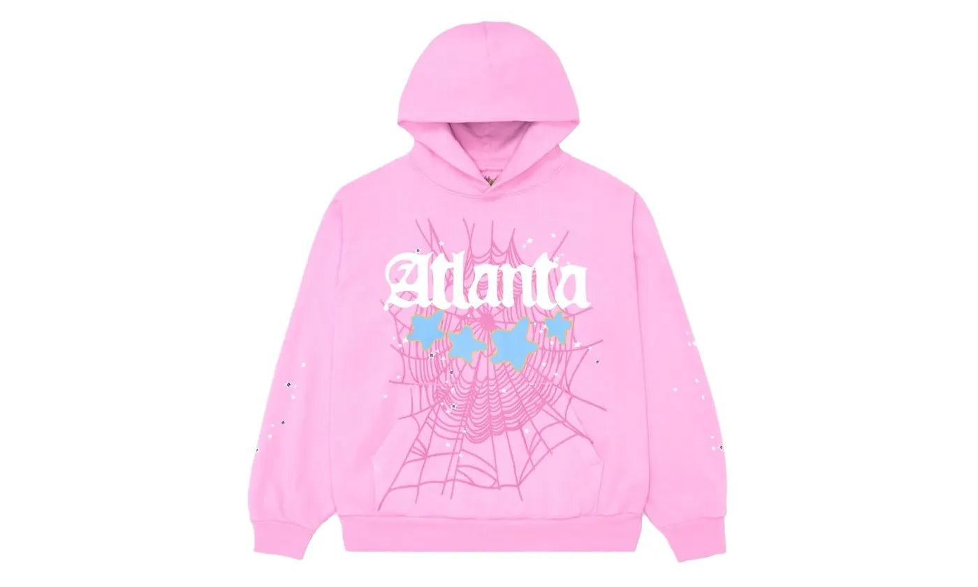Sp5der Atlanta Hoodie Pink – limitierter Sneaker bei Shade Studios