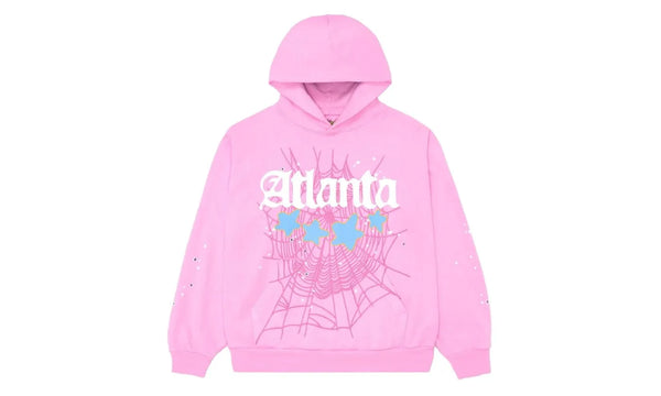 Sp5der Atlanta Hoodie Pink - SP5D-SPATHP-PINK