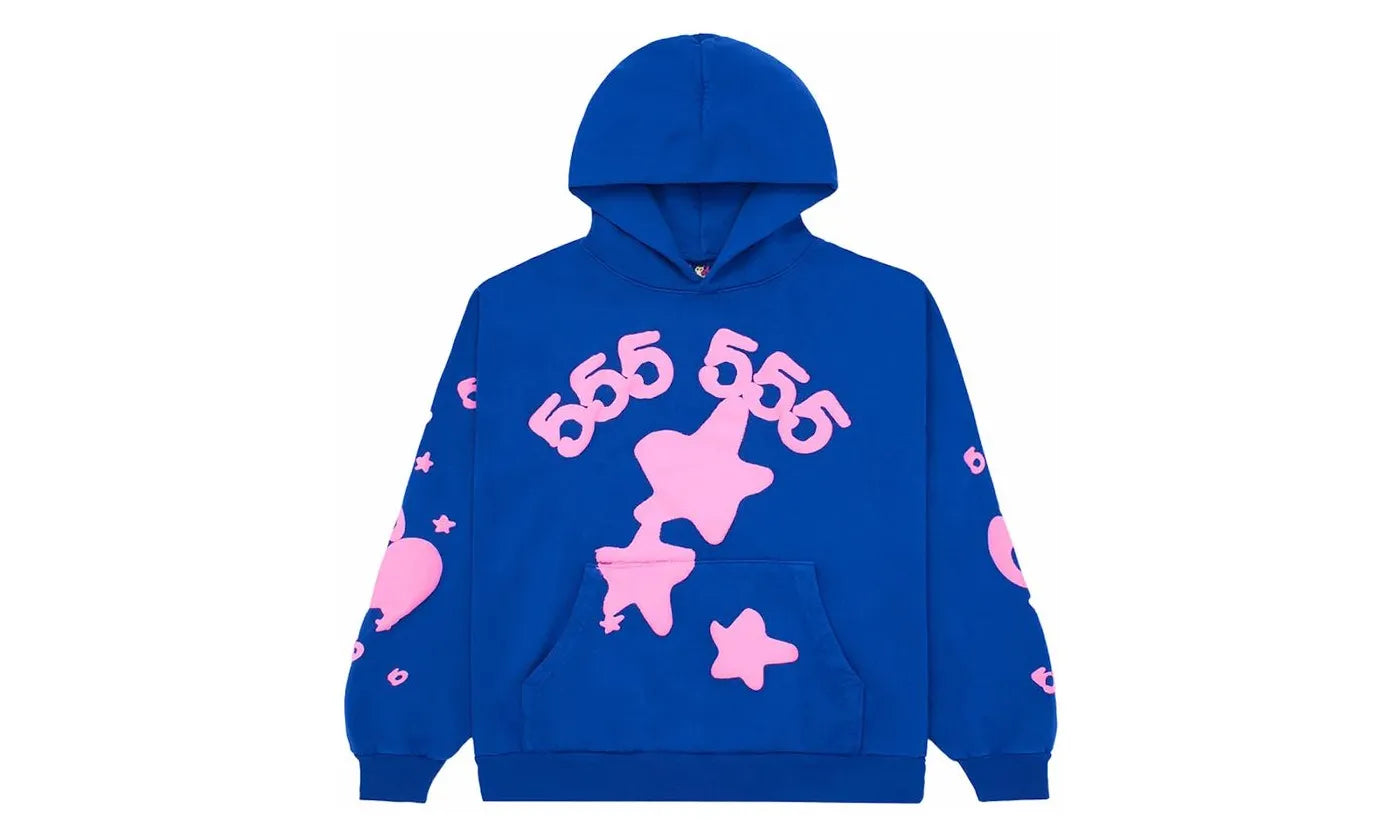 Sp5der Beluga Hoodie Blue – limitierter Sneaker bei Shade Studios