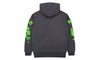 Sp5der Beluga Hoodie Slate Grey/Green - SP5D-SPBHSG-GGREEN